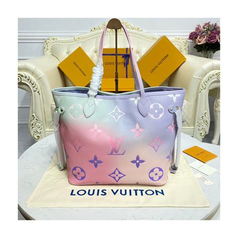 louis vuitton sunrise pastel bag|louis vuitton neverfull mm sunrise.